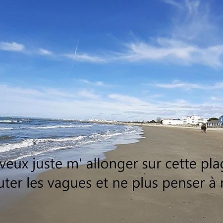 לה-גרו-דו-רואה T2-3 Cabine Les Yuccas 200 M Plage Du Boucanet Rive Droite Grau Du Roi Ideal 2-4 Pers מראה חיצוני תמונה